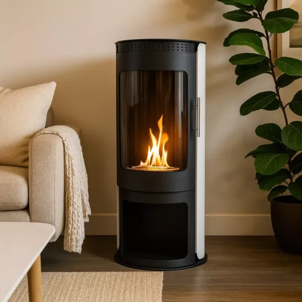 Vulcano Modern Braskamin Bio