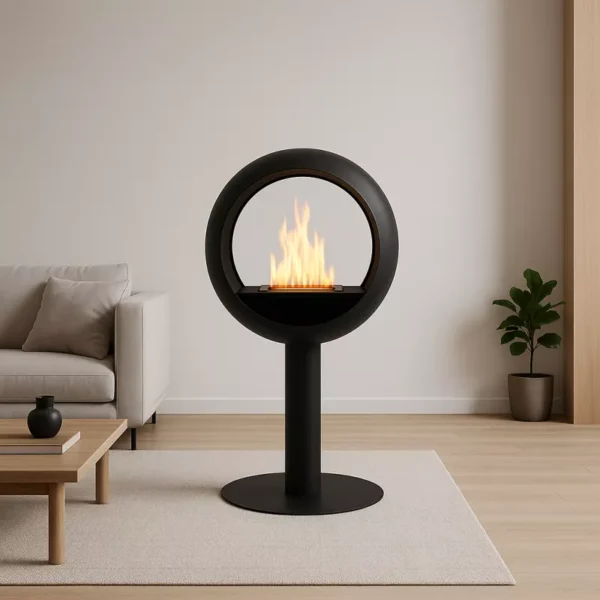 Voltera Stående Rund Etanolspis