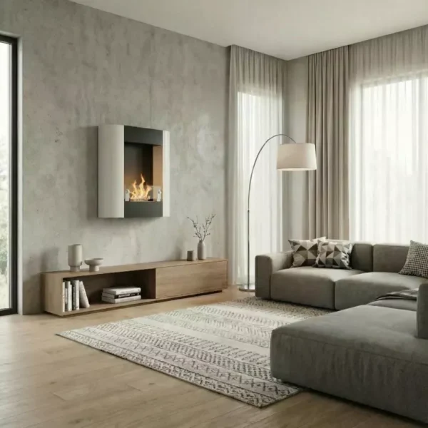 Roma Vägg Etanolkamin