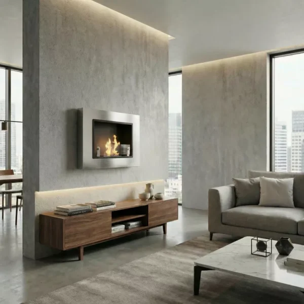 Angel Väggmonterad Etanolspis Rostfri