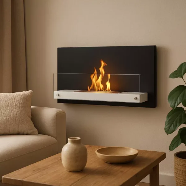 Riad Väggmonterad Eldstad