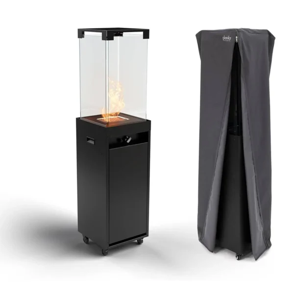 Faro Modern Terassvärmare Gasol Svart - Planika